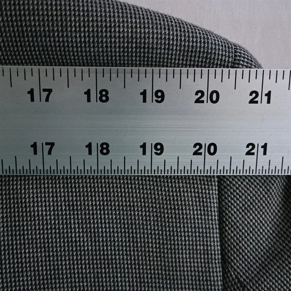 Lauren Ralph Lauren 46R Gray Nailshead Mens Blazer Sport Coat Jacket